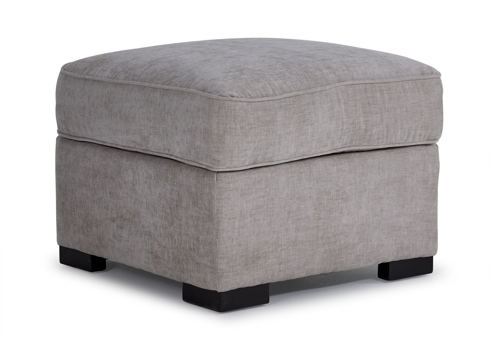 Charlotte Ottoman with Air Cushion - Comfortable Footrest for Living Room, Bedroom & Office - Perfect for Relaxing, Lounging & Extra Seating
