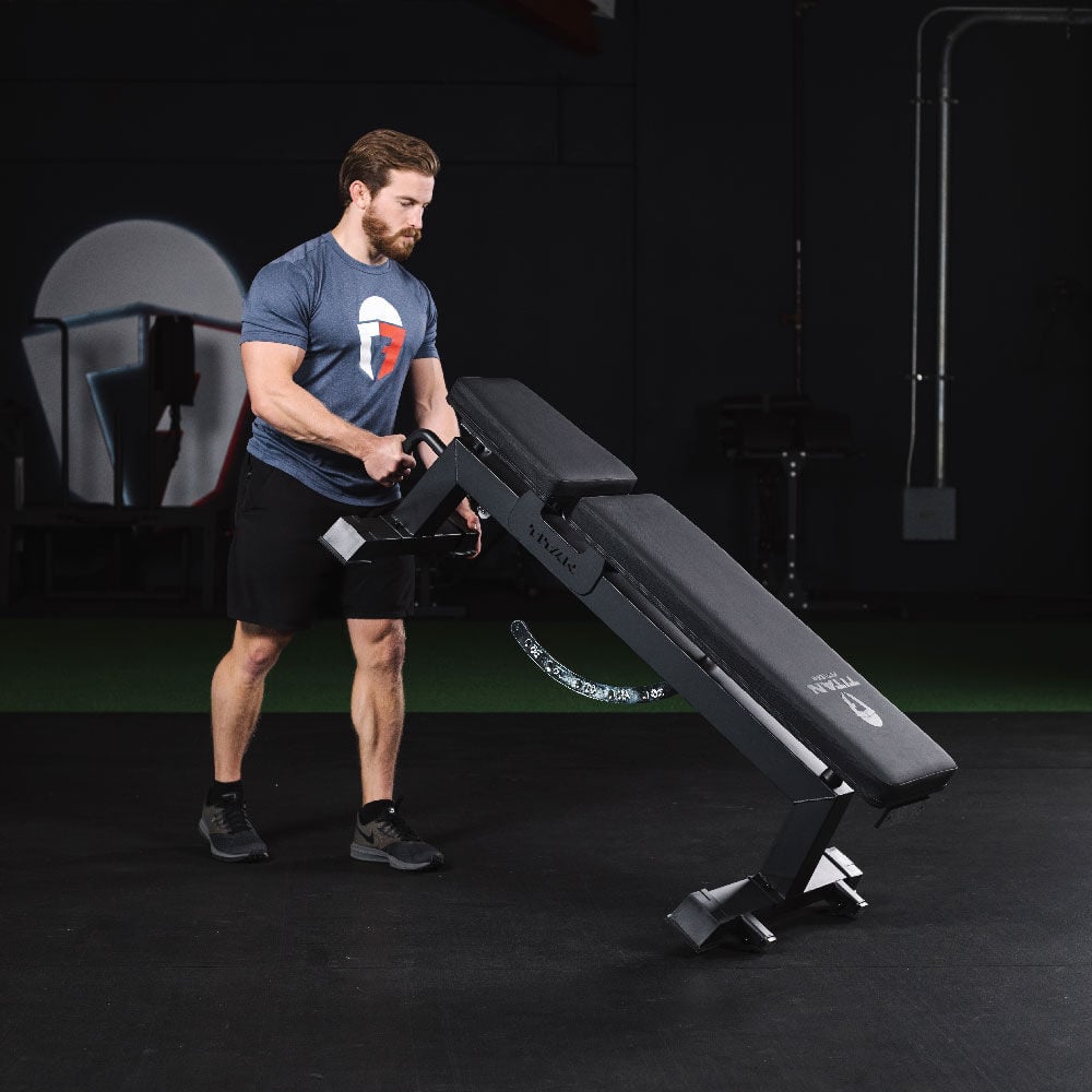 Scratch and Dent Performance Series Adjustable Weight Bench - Heavy Duty Home Gym Equipment for Strength Training & Workouts