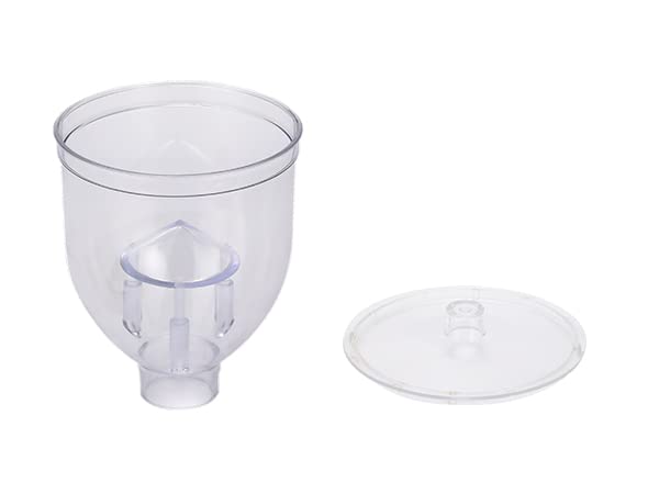 Premium Electric Coffee Grinder with Transparent Container Hopper Funnel - Perfect for Home, Office & Coffee Shops - Fresh Ground Coffee Every Time