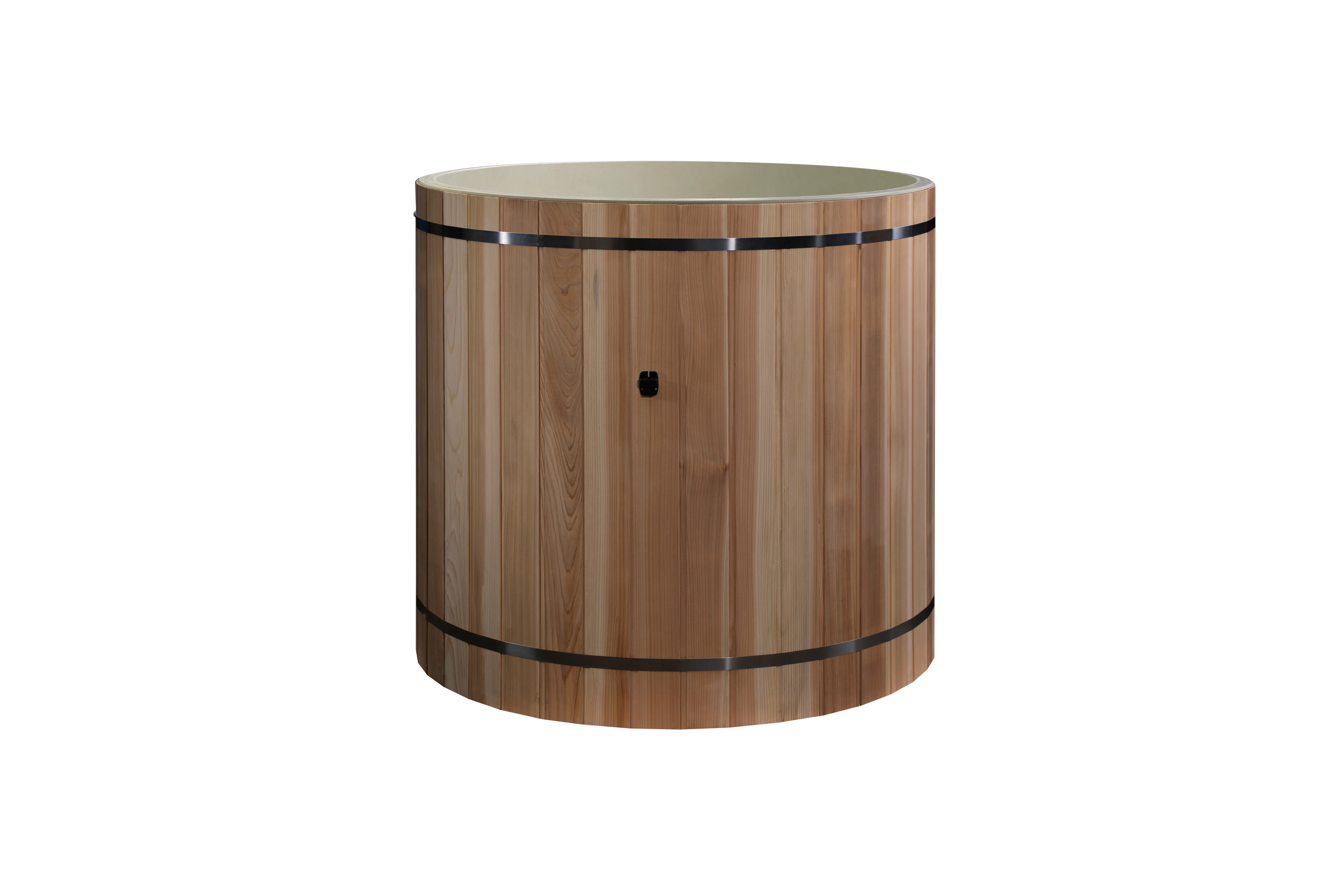 Premium Cold Plunge Barrel - Pacific Cedar Wood Ice Bath Tub for Athletes & Recovery - Perfect for Post-Workout, Muscle Recovery & Hydrotherapy at Home