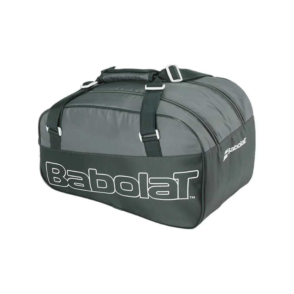 Babolat Evo Court S 3-Pack Pickleball Tennis Bag - Lightweight Durable Gear Storage for Paddles & Balls (Grey) | Perfect for Tournaments, Club Play & Travel