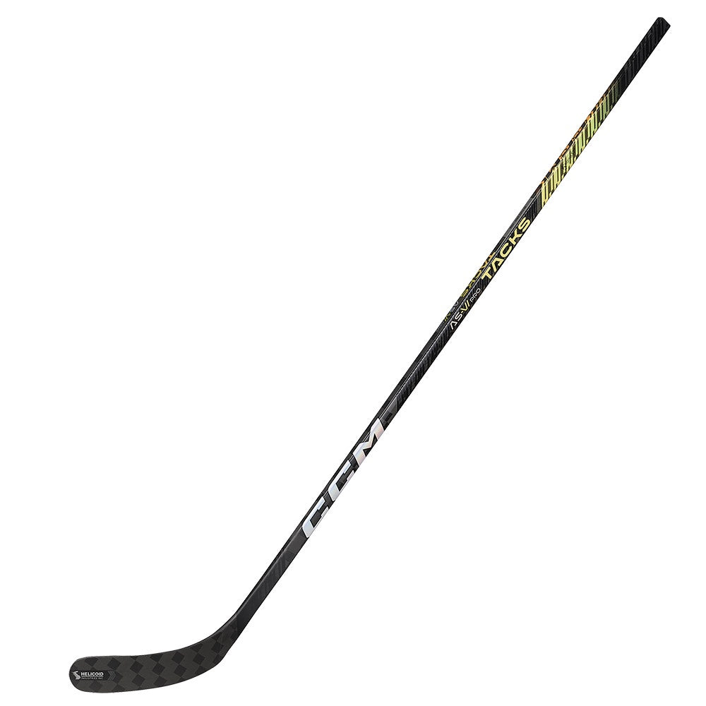 CCM Tacks AS6 Pro Senior Ice Hockey Stick - Lightweight Carbon Fiber Design for Enhanced Performance - Perfect for Competitive Play & Training