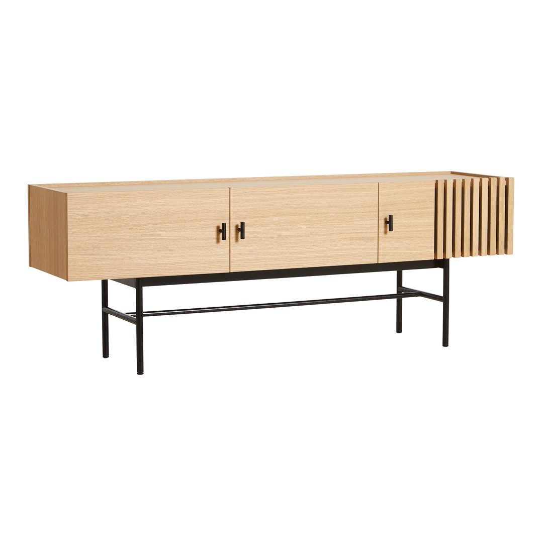 Modern Array Low Sideboard - Stylish Storage Cabinet for Living Room, Bedroom & Dining Room - Perfect for Organizing Home Decor & Essentials