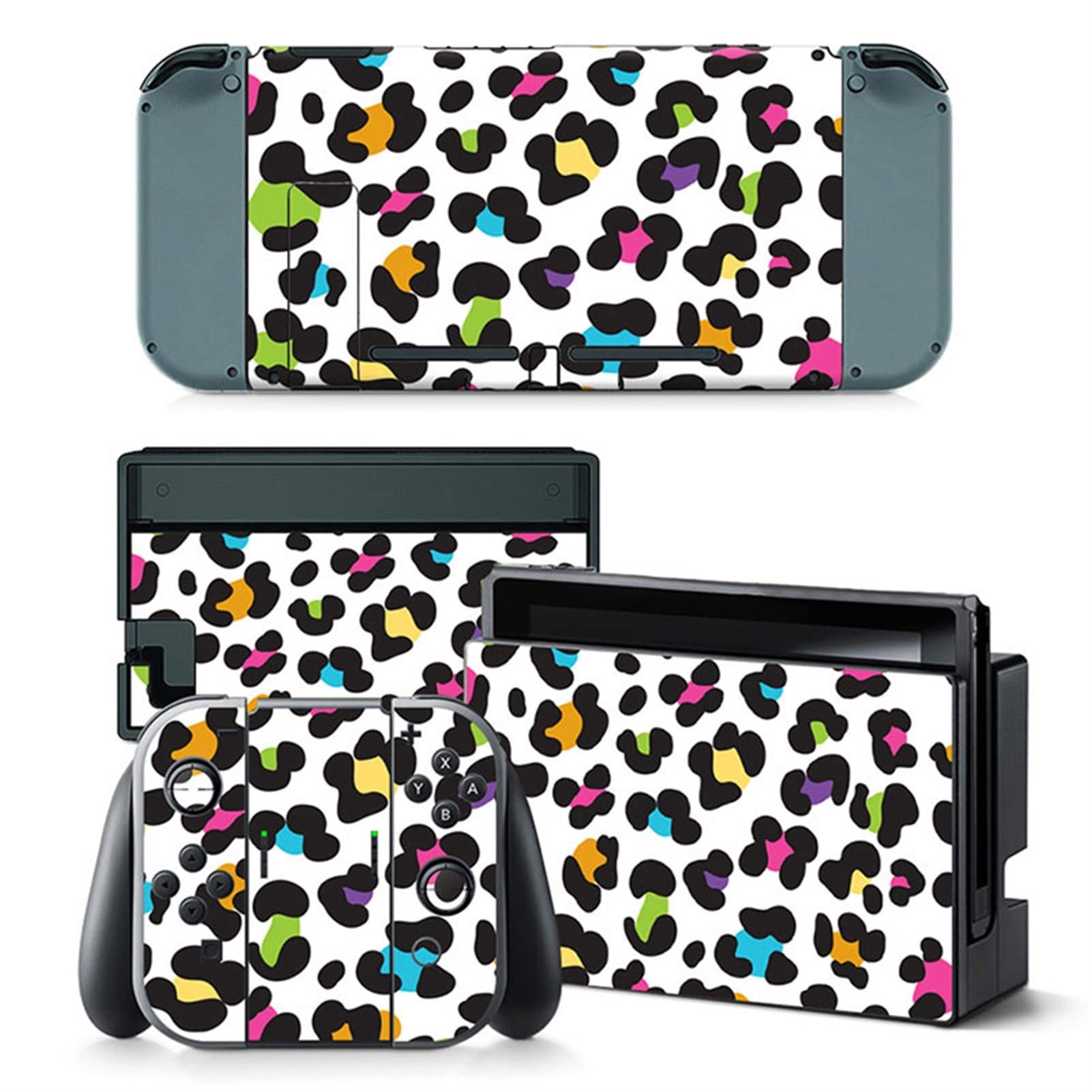 BUCEN Switch NS Skin Sticker Decal Cover - Full Wrap Vinyl Skin for Nintendo Switch Console & Dock with Joy Con Protection (Design 04328) - Perfect for Gaming Protection and Customization