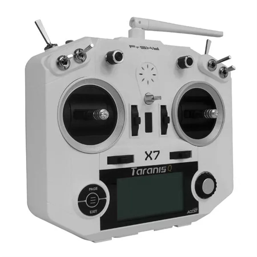 FrSky ACCST Taranis Q X7 2.4GHz 16CH Radio Transmitter with RX8R/XMPF3E/XSRF3E Receiver - Perfect for RC Drones, Airplanes, and FPV Racing
