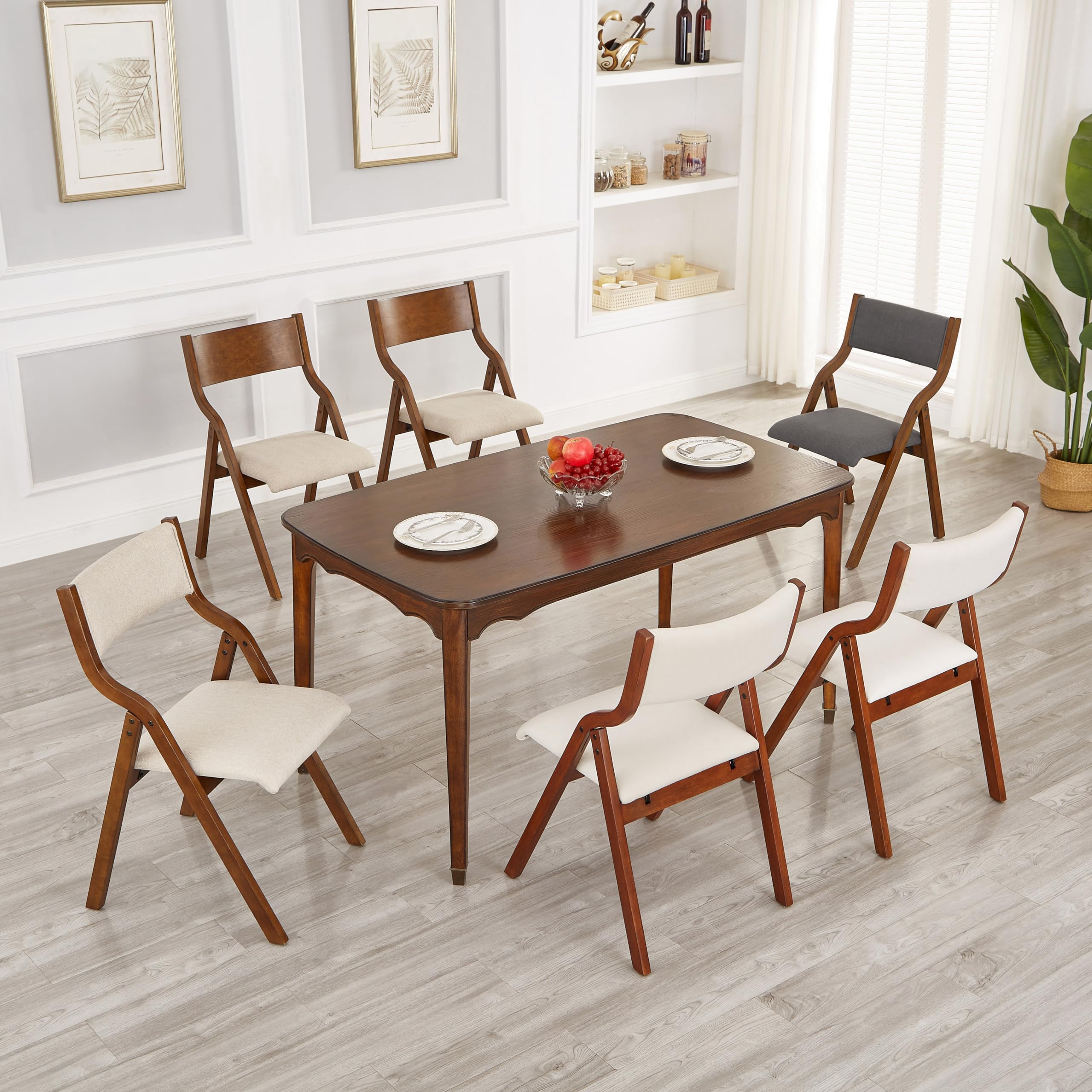 Modern Folding Chairs Set of 2 - 18