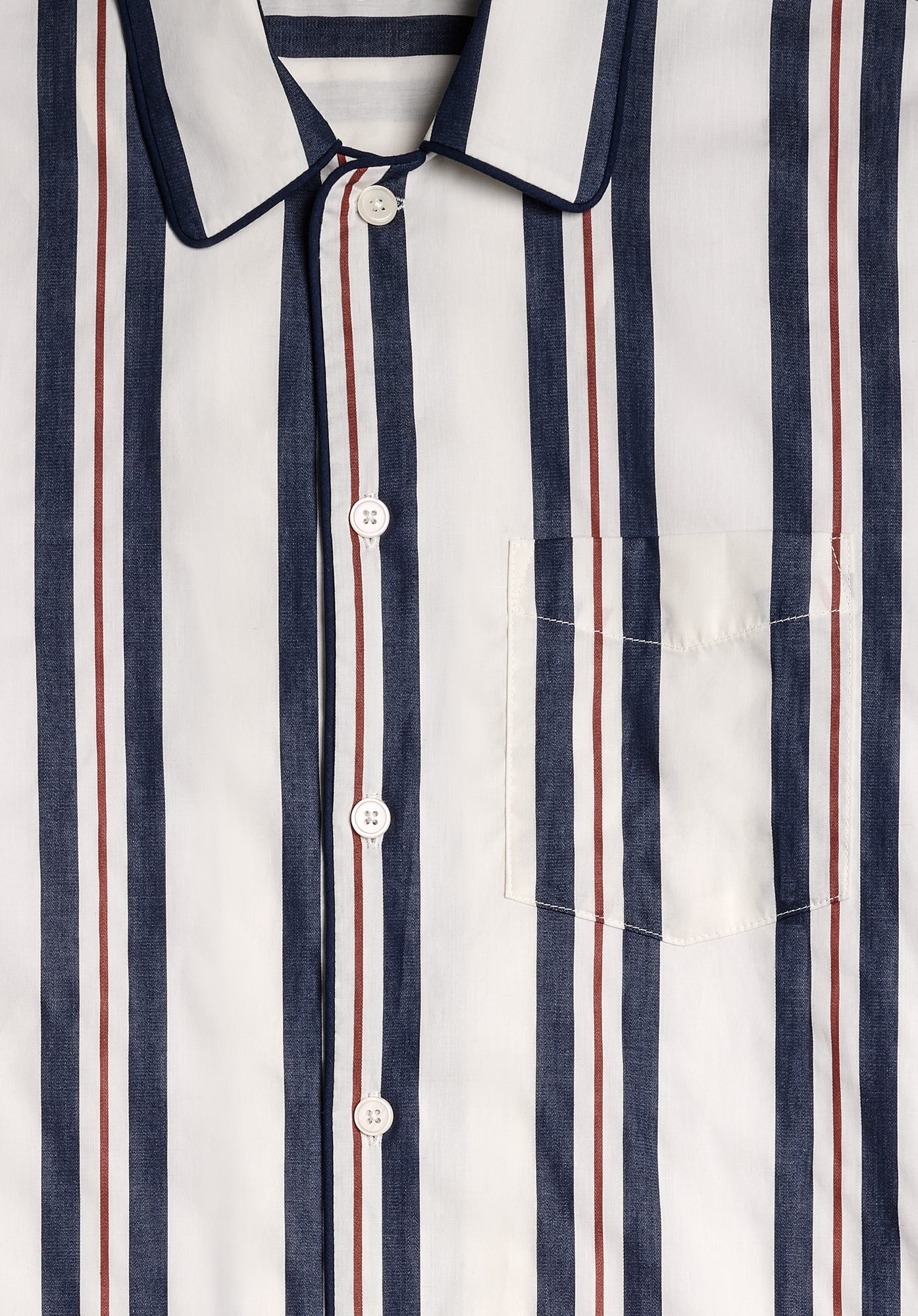 Henry Nautical Regimental Stripe Pajama Set - Soft Cotton Sleepwear for Men & Women, Perfect for Lounging & Relaxing at Home