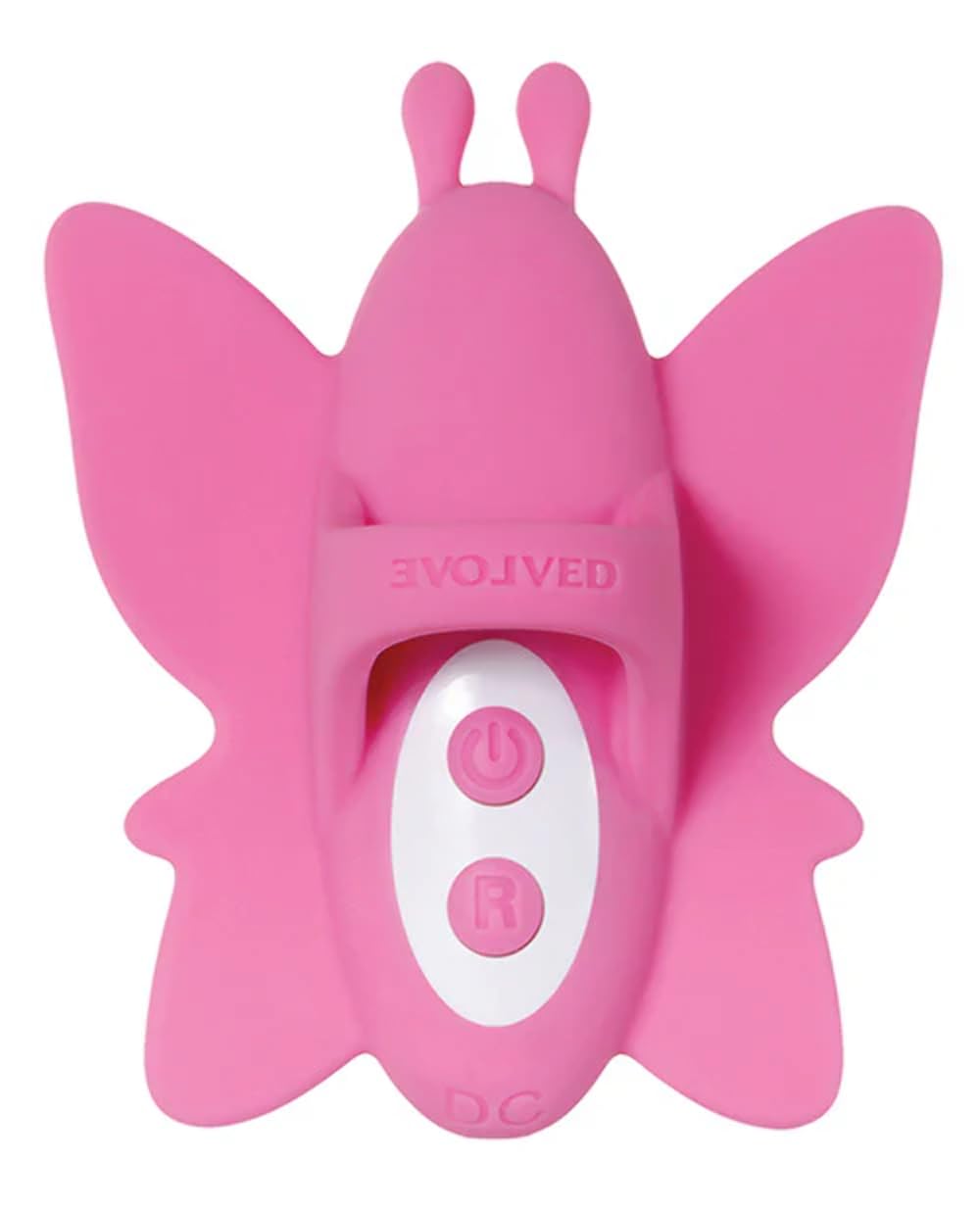 Double Date Couples Pink Vibrating Clitoral Butterfly Finger Ring & Anal Butt Plug Set - Sensual Massager for Couples Play, BDSM & Intimate Gifts