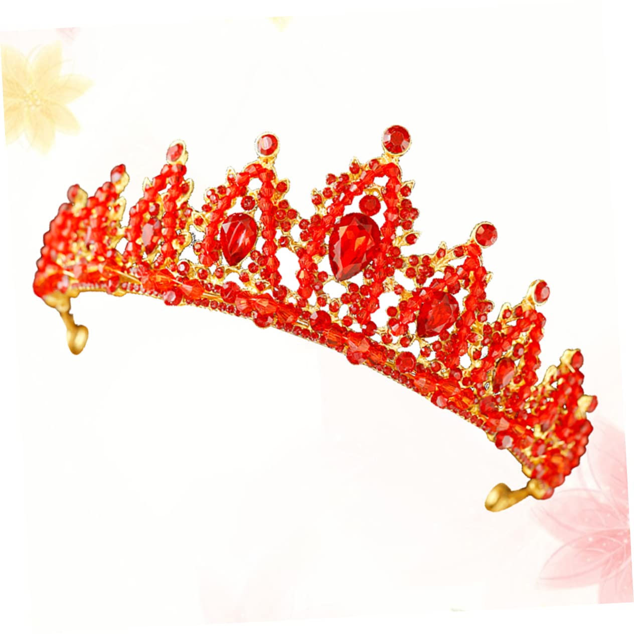 **Elegant Mikinona Diamond Wedding Tiara - Rhinestone Crystal Bridal Headpiece with Pearls for Bride & Bridesmaids | Perfect for Weddings, Prom, Pageants & Formal Events**
