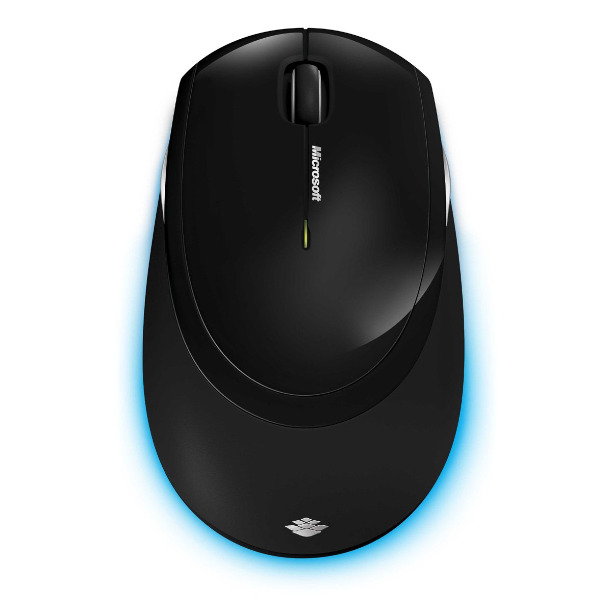 Microsoft Wireless Comfort Desktop 5000 Keyboard and Mouse Set - Ergonomic Wireless Keyboard with Number Pad & Optical Mouse for PC/Laptop - Perfect for Office Work, Gaming & Home Computing