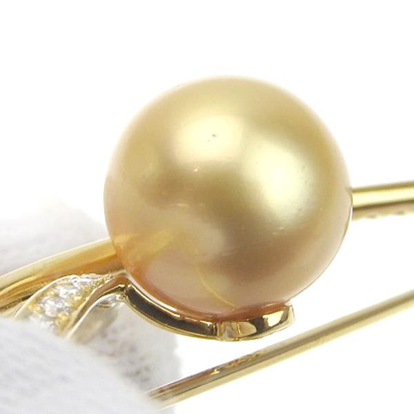 18K Gold South Sea Pearl Brooch - Vintage Luxury Jewelry for Women, Elegant Pearl Pin for Dresses, Suits & Special Occasions