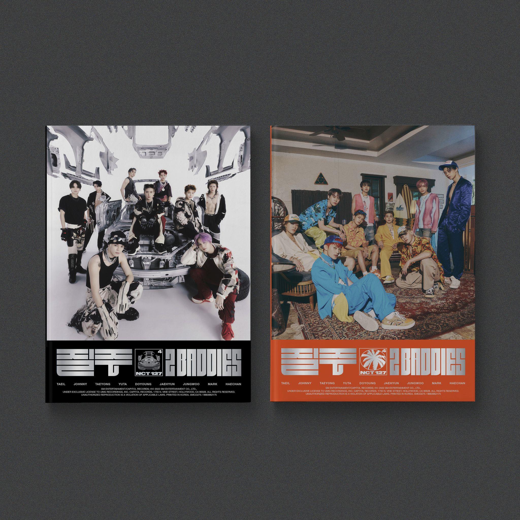 NCT 127 - 2 Baddies (The 4th Album) - K-Pop Music CD | Perfect for K-Pop Fans, Dance Parties & Music Collectors