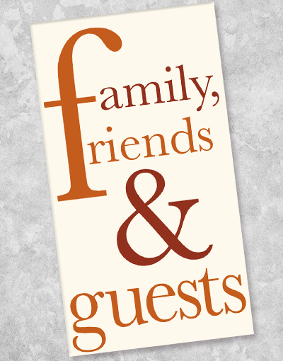 Premium Rust-Colored Guest Towels Napkins - 36 Count Soft & Absorbent for Family, Friends & Guests - Perfect for Bathrooms, Kitchens & Parties