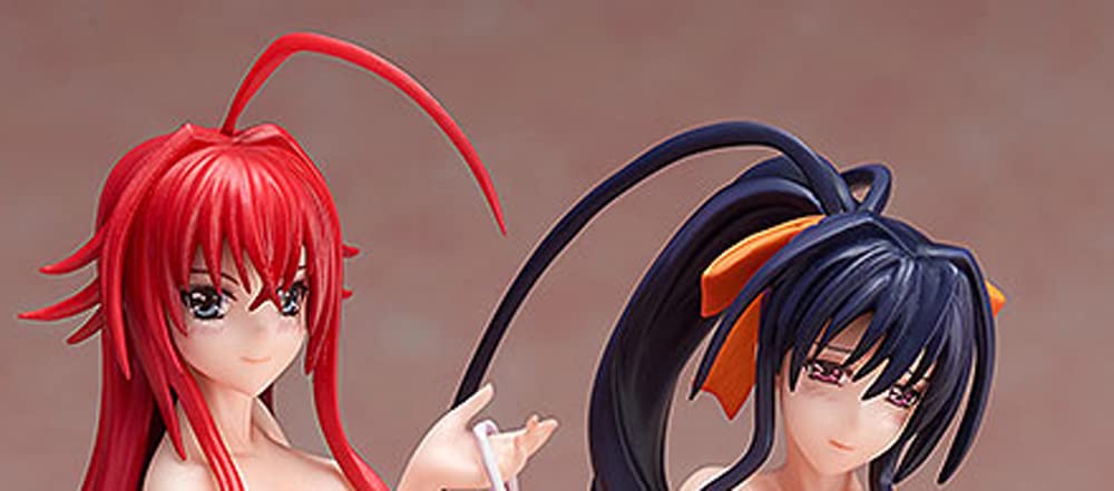 Akeno & Rias Gremory Anime Figure - High School DxD 1:12 Scale Swimsuit Ver. with Removable Clothes - 5.1