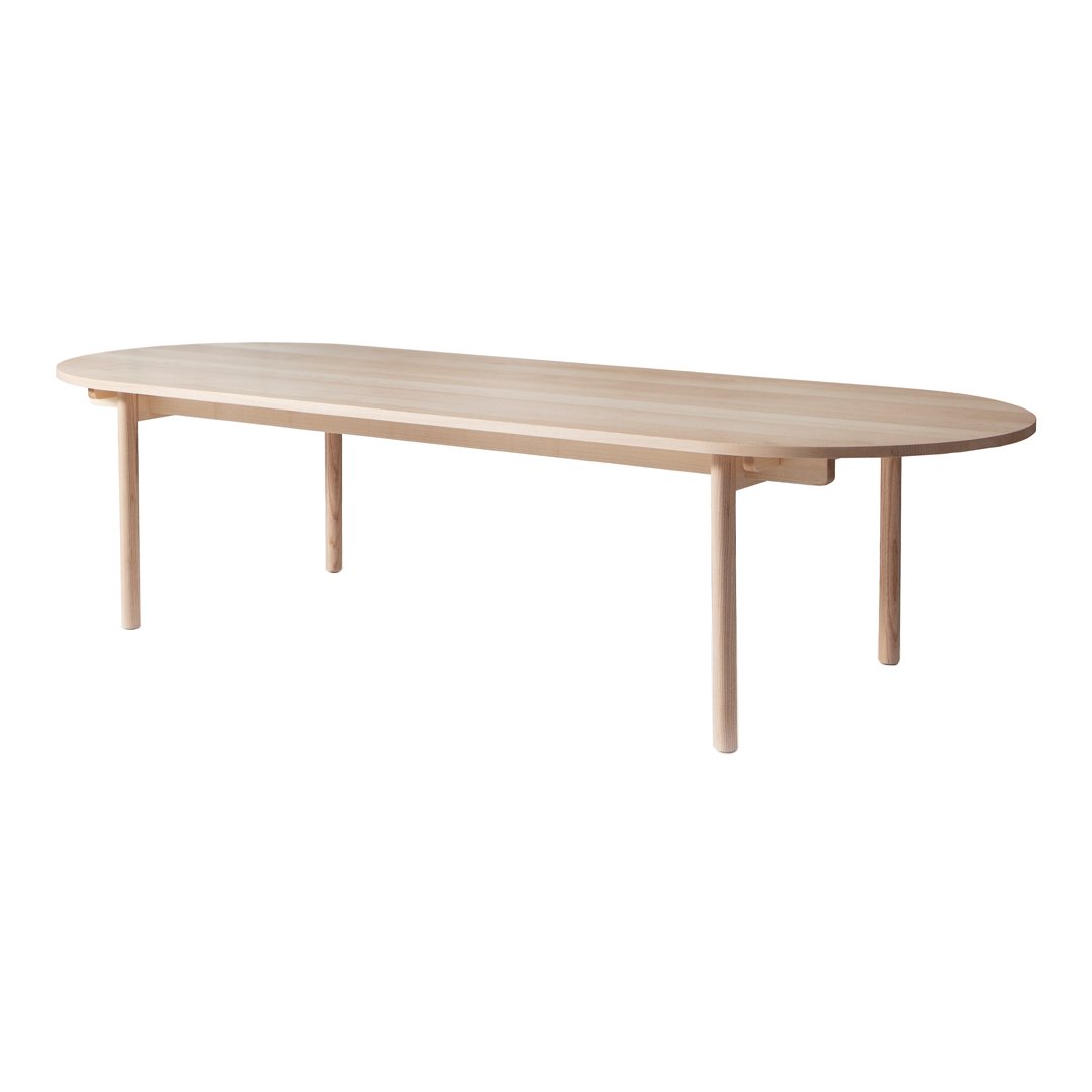 Stylish Oval Dining Table - Modern Basic Table for Kitchen, Dining Room & Small Spaces | Perfect for Family Gatherings & Dinner Parties
