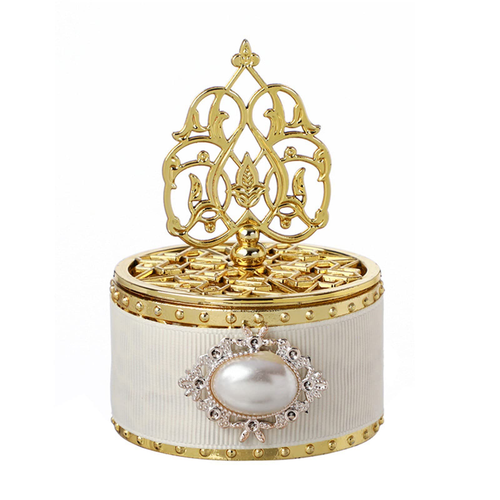 Elegant Gold Candy Box with Pagoda Beads - Premium Chocolate Gift Box for Baby Showers, Weddings & Party Favors - Perfect for Bridal Showers, Birthday Parties & Special Events