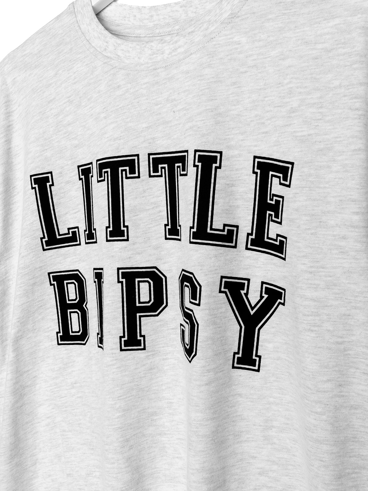 Adult LB Collegiate T-Shirt - Grey | Comfortable & Stylish Casual Wear for Men & Women | Perfect for College, Gym, and Everyday Outfits