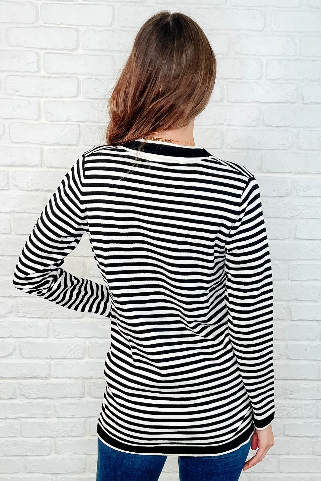 Stylish Striped Cardigan for Women - Cozy Knit Sweater for Fall & Winter | Perfect for Casual Outfits, Office Wear & Layering