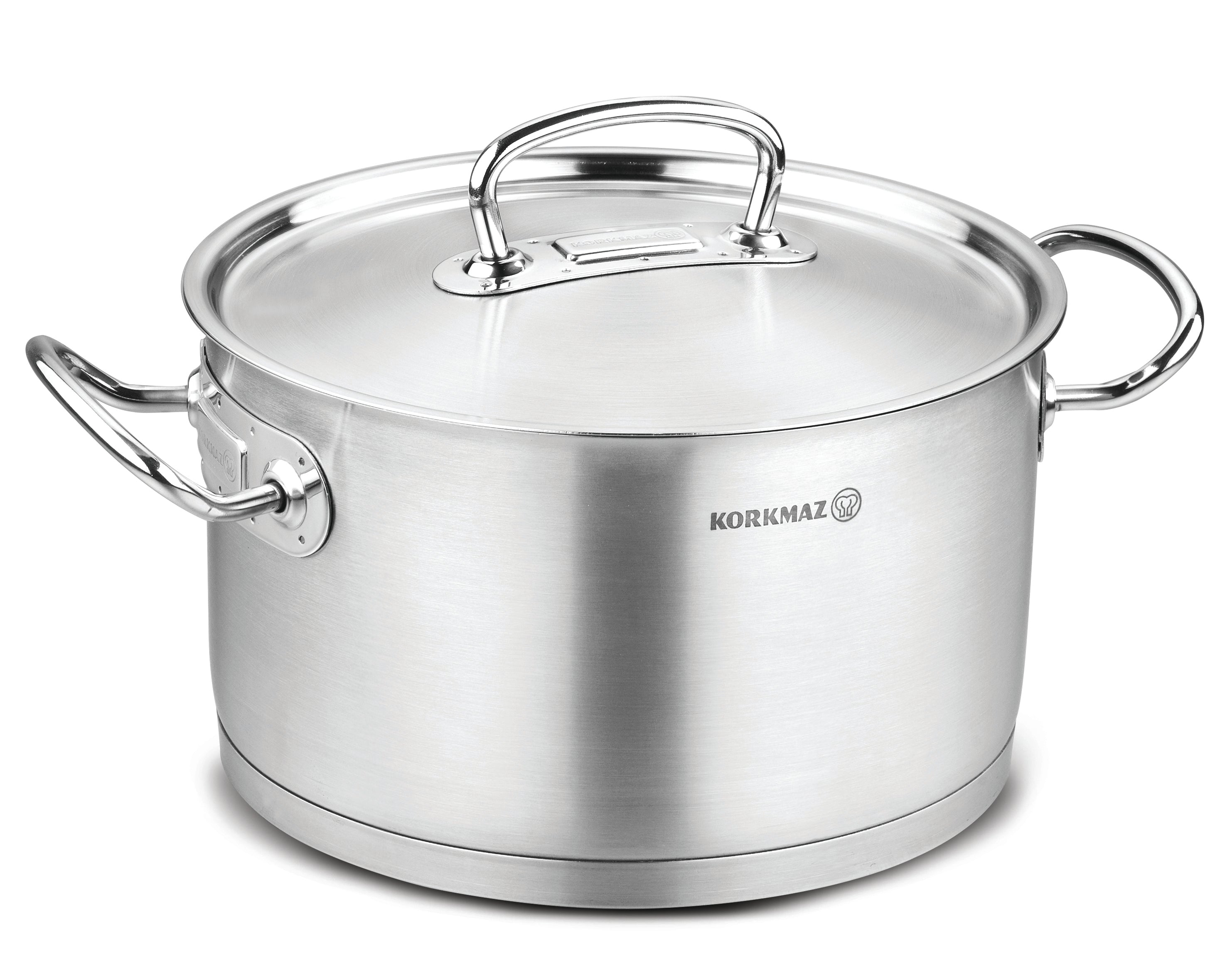 3.8L Stainless Steel Pot with Lid - 8