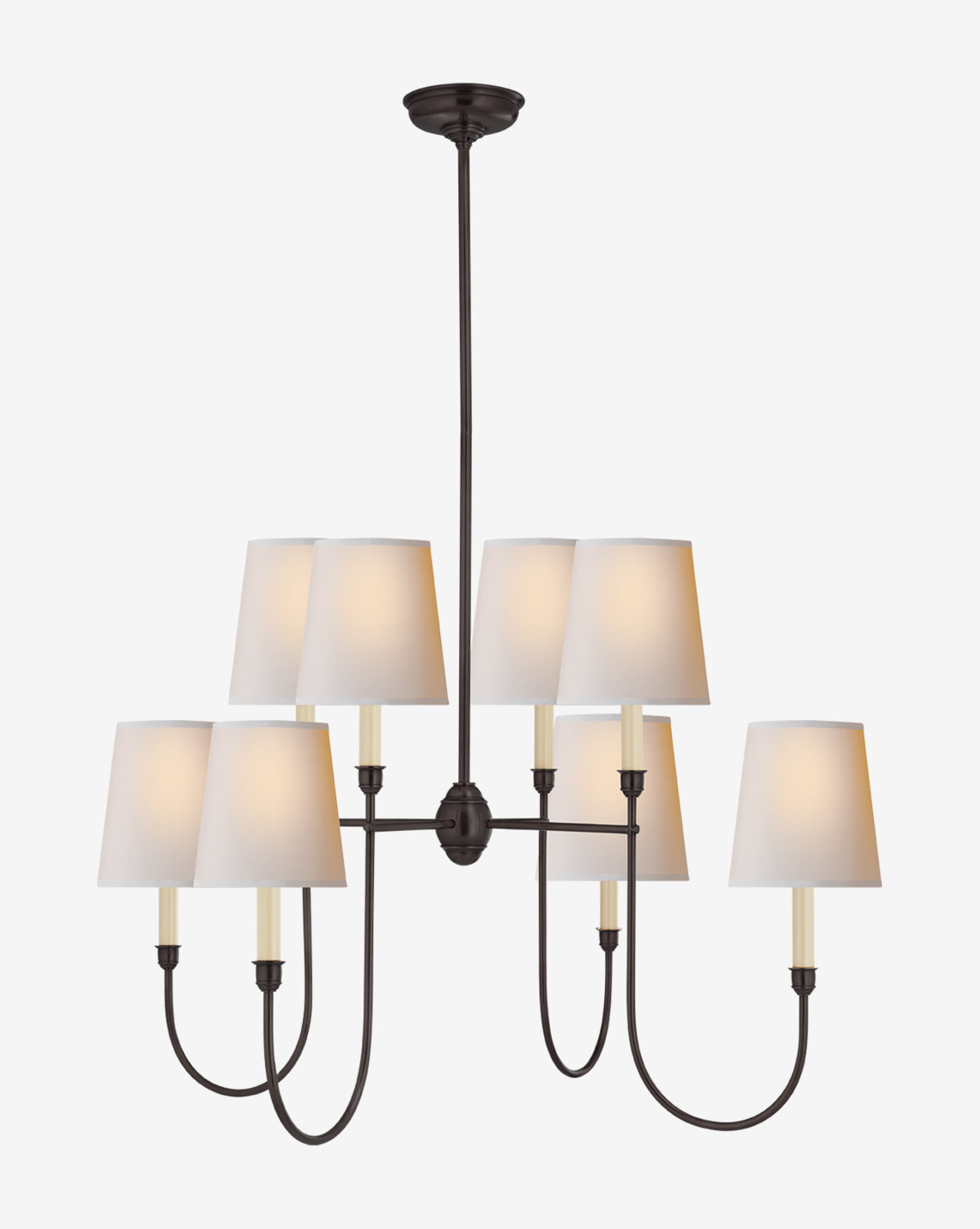Vendome Large Chandelier - Elegant Crystal Ceiling Light Fixture for Dining Room, Living Room & Bedroom | Perfect for Home Decor & Luxury Interior Design