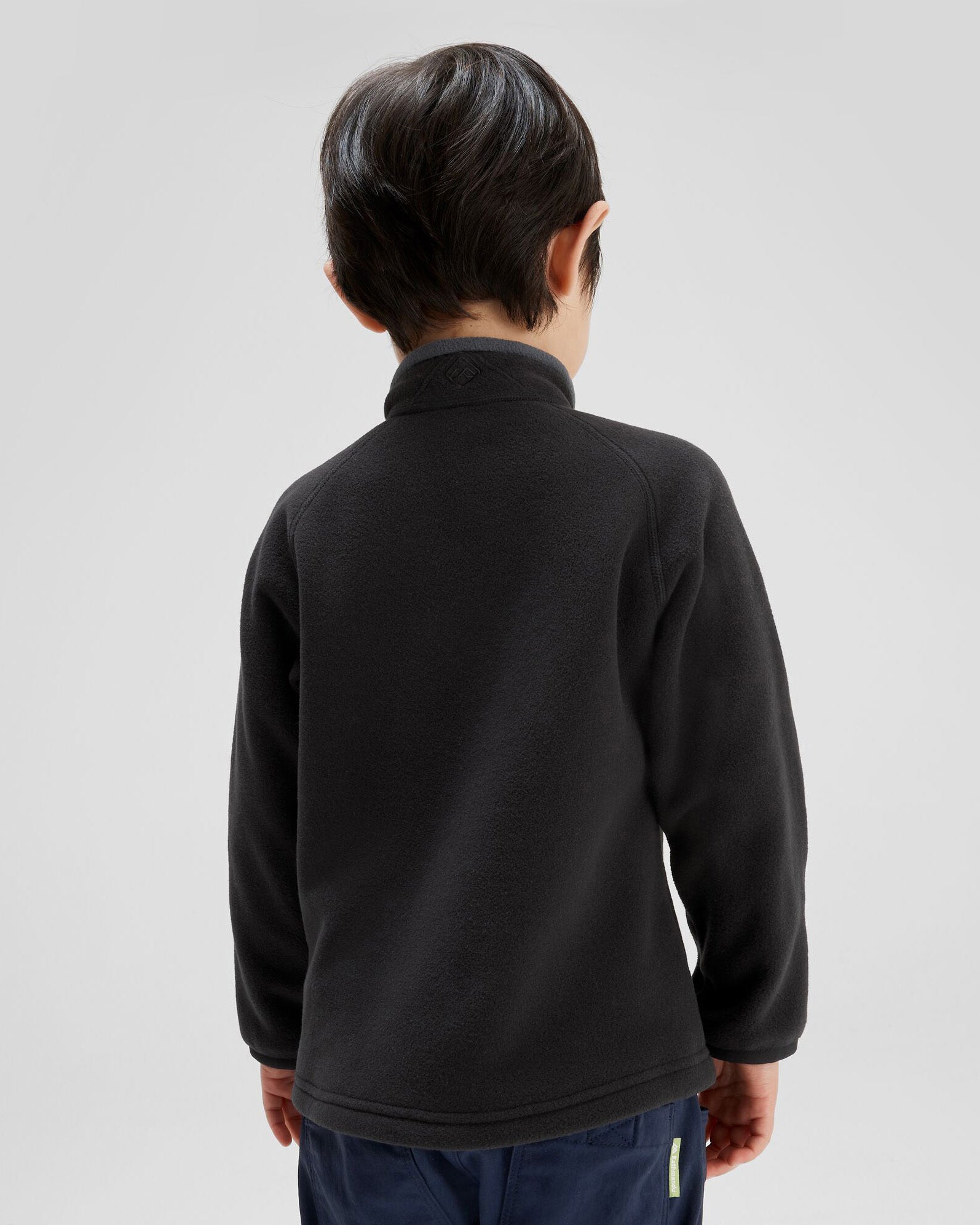 Kids' Ridge 100 PrimaLoft Bio Pullover Jacket - Black - Warm & Eco-Friendly Winter Outerwear for Boys & Girls - Perfect for Snow Play, Skiing & Outdoor Adventures