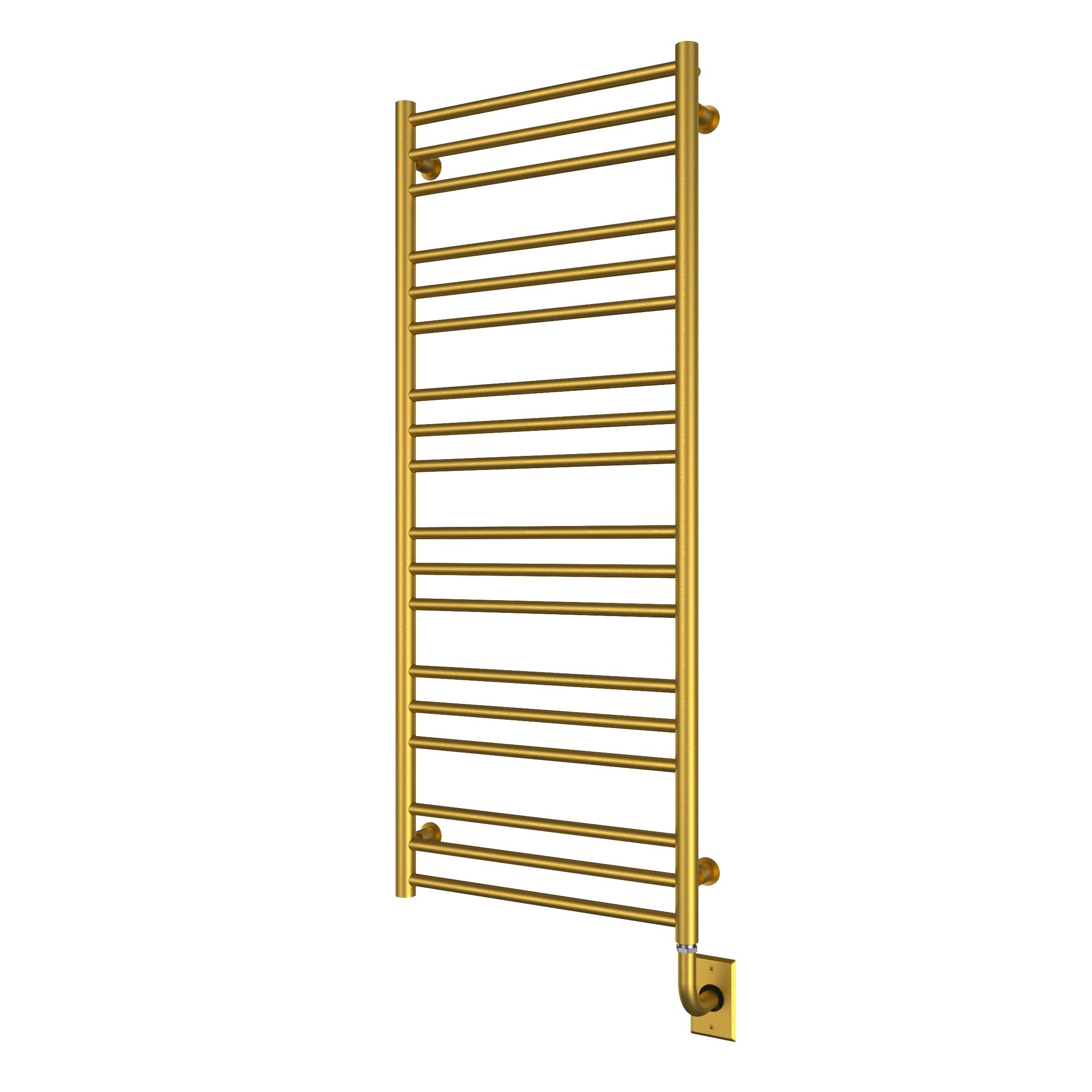Tuzio Sorano Hardwired or Plug-In Bathroom Towel Warmer - 19.5