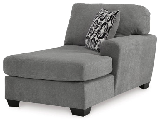 Birkdale Court 3-Piece Sectional Sofa with Right-Hand Facing Chaise Lounge - Modern Living Room Furniture for Small Spaces & Family Gatherings