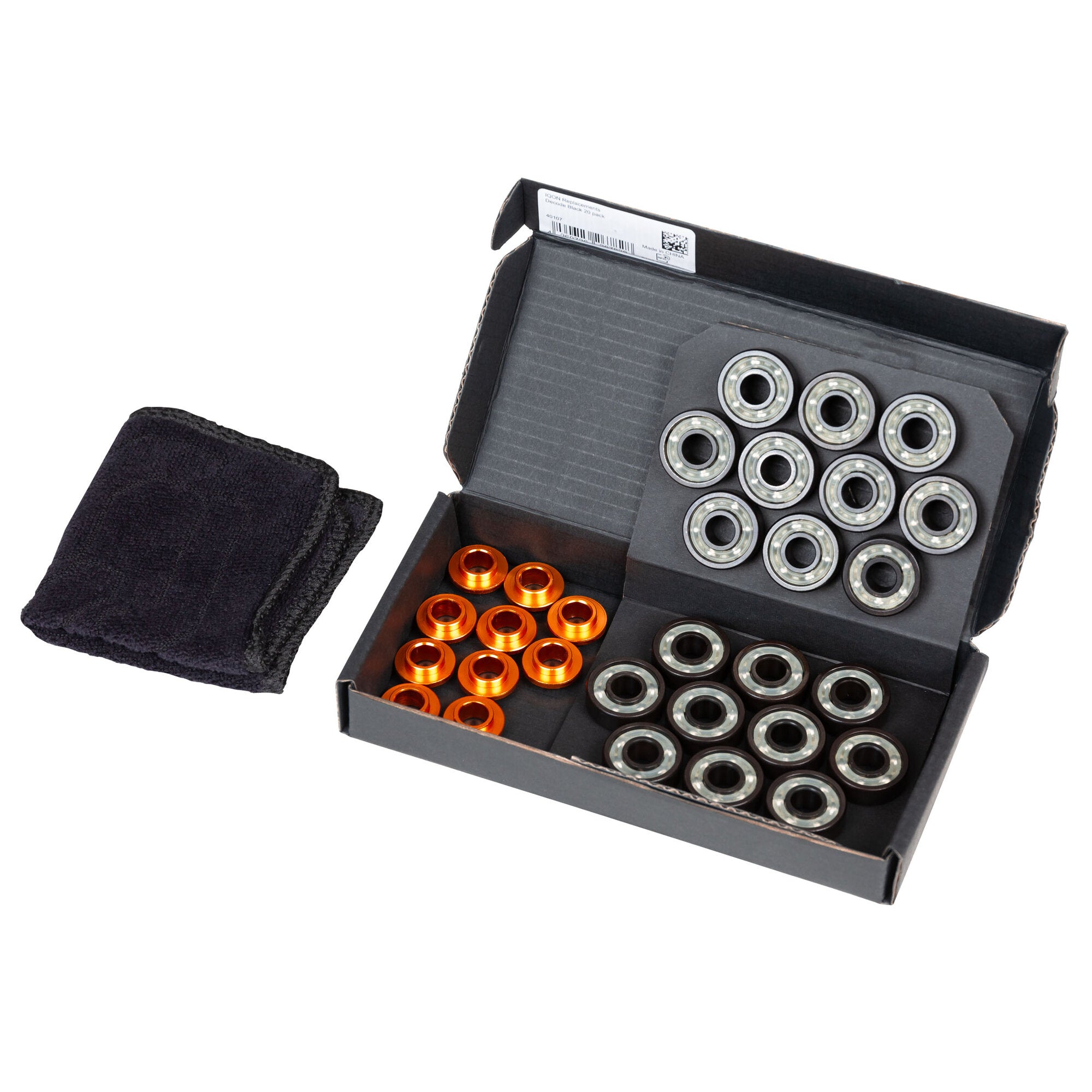 Decode BLACK 20-Piece Set - Premium Quality for Home, Office & Travel Use