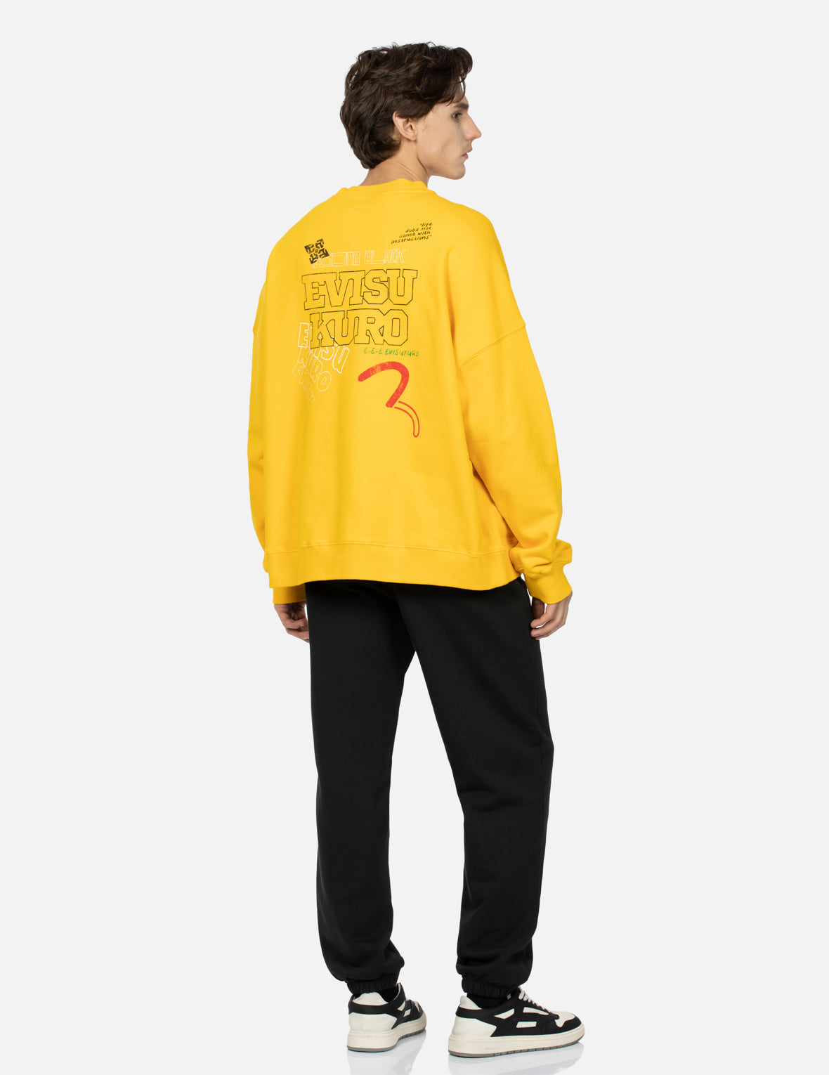Stylish Logo & Seagull Print Oversized Sweatshirt for Women - Cozy Pullover Hoodie for Casual Wear, Street Fashion & Loungewear