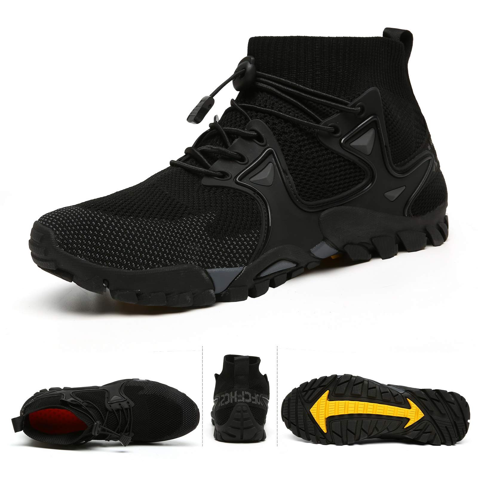 **Men's & Women's Hiking Shoes - Lightweight Trail Running & Trekking Sneakers for Outdoor Sports, Walking, Jogging & Climbing - Slip-Resistant Barefoot Design for Fitness & Travel**    *(Perfect for hiking adventures, trail running, gym workouts, and everyday casual wear!)*