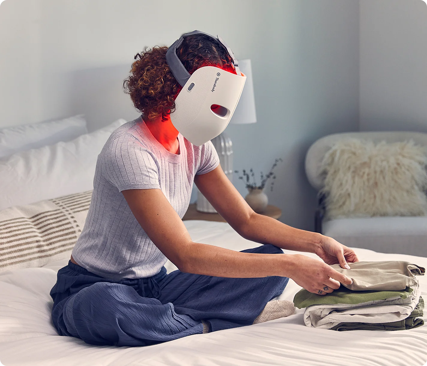 Refurbished TheraFace Pro Facial Massager & Skin Care Device - For Relaxation, Wrinkle Reduction & Improved Skin Tone at Home or Spa