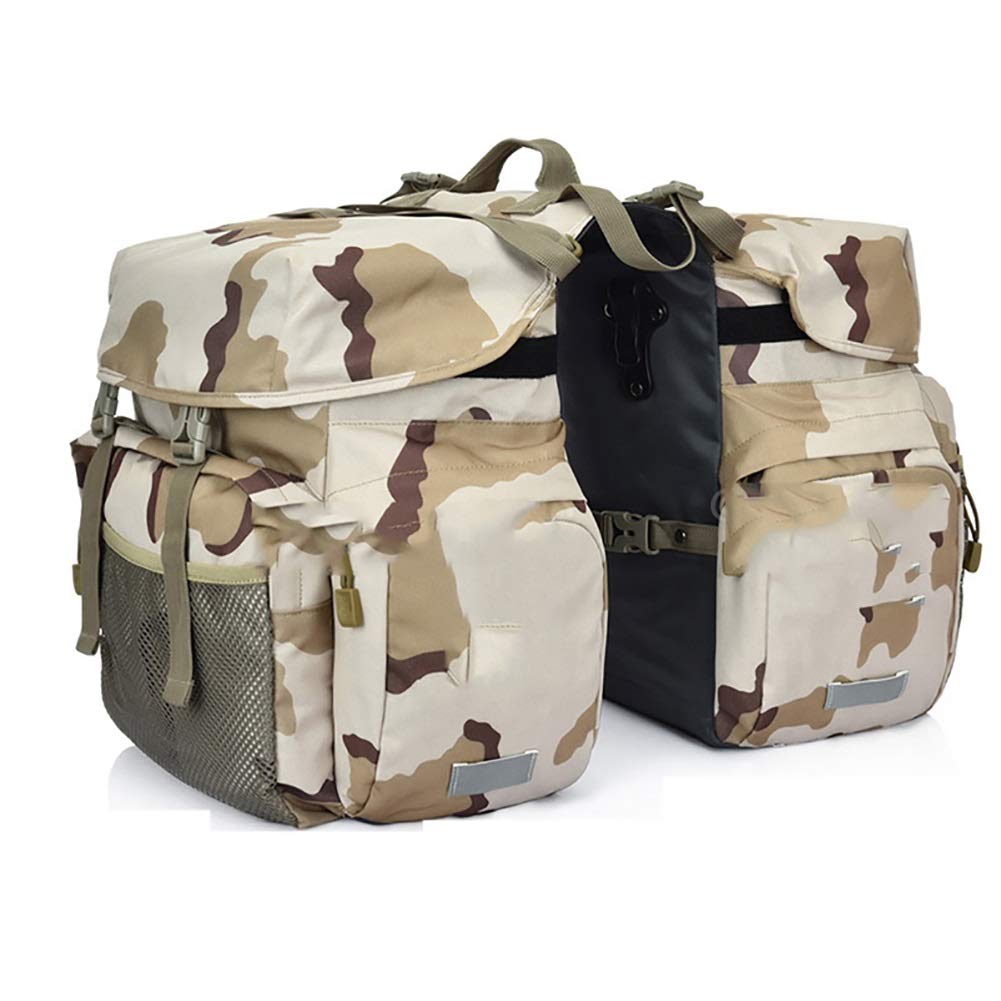 Waterproof Bike Panniers - Rear Rack Bag for Mountain, Road & Folding Bikes | Durable Cycling Duffel Bag for Long-Distance Commuting & Outdoor Adventures | Perfect for Daily Commute, Camping Trips & Bike Tours