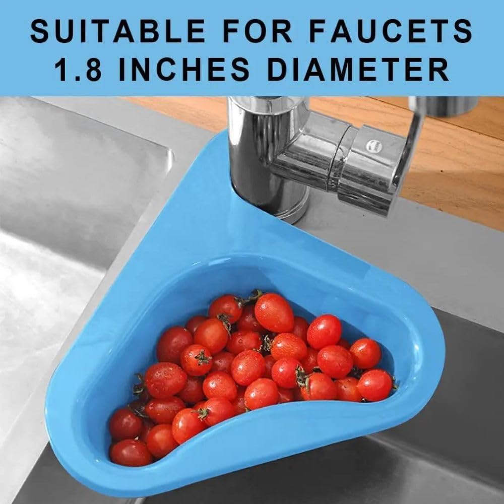 Premium Stainless Steel Kitchen Sink Filter - Swan Drain Basket with Hanging Rack | Multi-Functional Garbage Catcher & Drainage Basket | Perfect for Food Prep, Dish Washing & Waste Management in Modern Kitchens