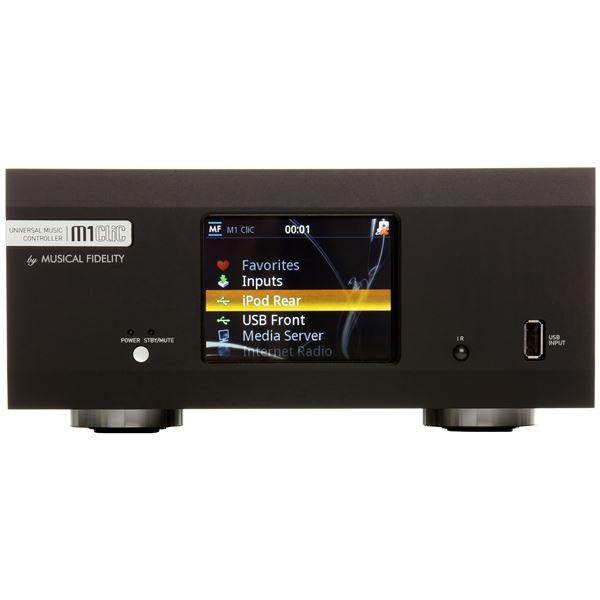 Musical Fidelity M1 CLiC Universal Music Controller - Premium Hi-Fi Audio Remote for Home Theater & Multi-Room Systems | Stream & Control Music Seamlessly