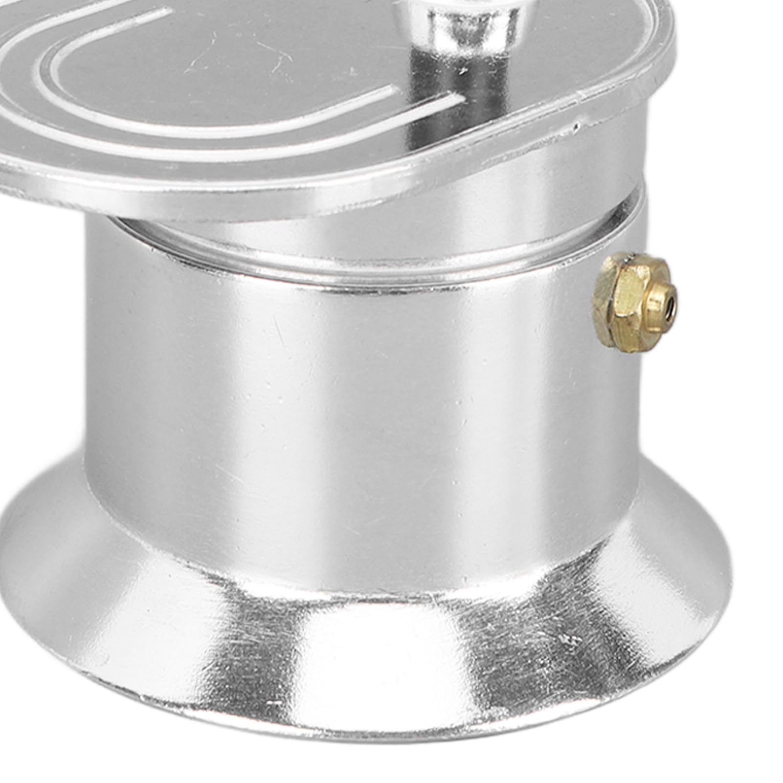 Heayzoki 1 Cup 50ML Aluminum Alloy Stovetop Italian Coffee Maker - Portable Single Tube Espresso Pot for Camping, Travel & Outdoor Adventures