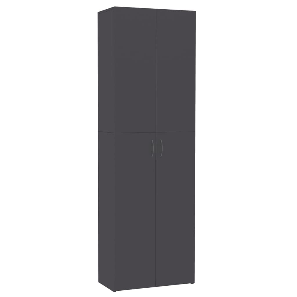 vidaXL Office Cabinet - Chipboard Filing Storage Organizer Unit with 4 Drawers, Multi-Color Options for Home & Office Organization - Perfect for Files, Documents, and Office Supplies Storage