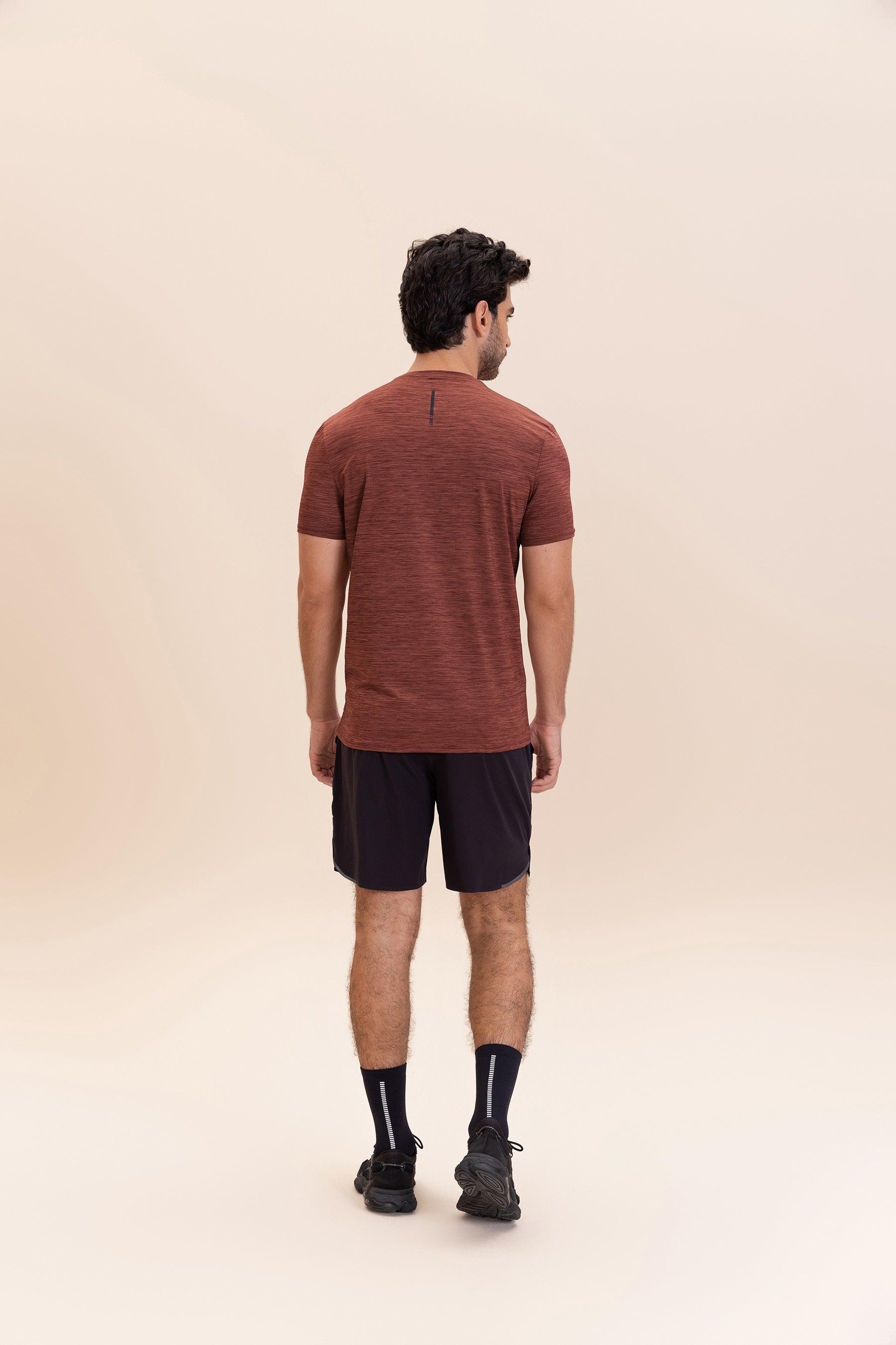Comfy Reflex Back Men's T-Shirt - Soft Cotton Casual Tee for Everyday Wear | Gym, Lounge & Outdoor Activities