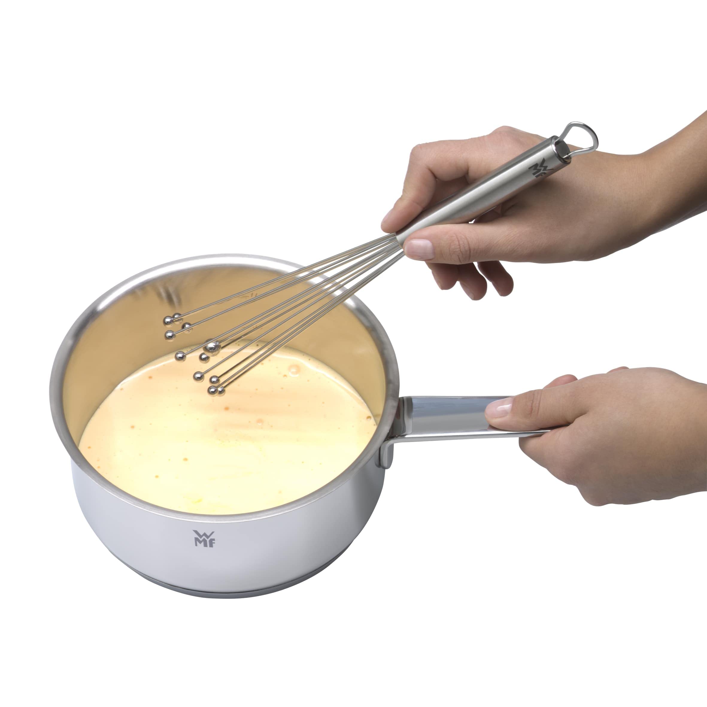 WMF Profi Plus Whisk - 27cm Stainless Steel Balloon Whisk with Cromargan Finish for Baking, Cooking & Mixing - Perfect for Eggs, Sauces & Creams