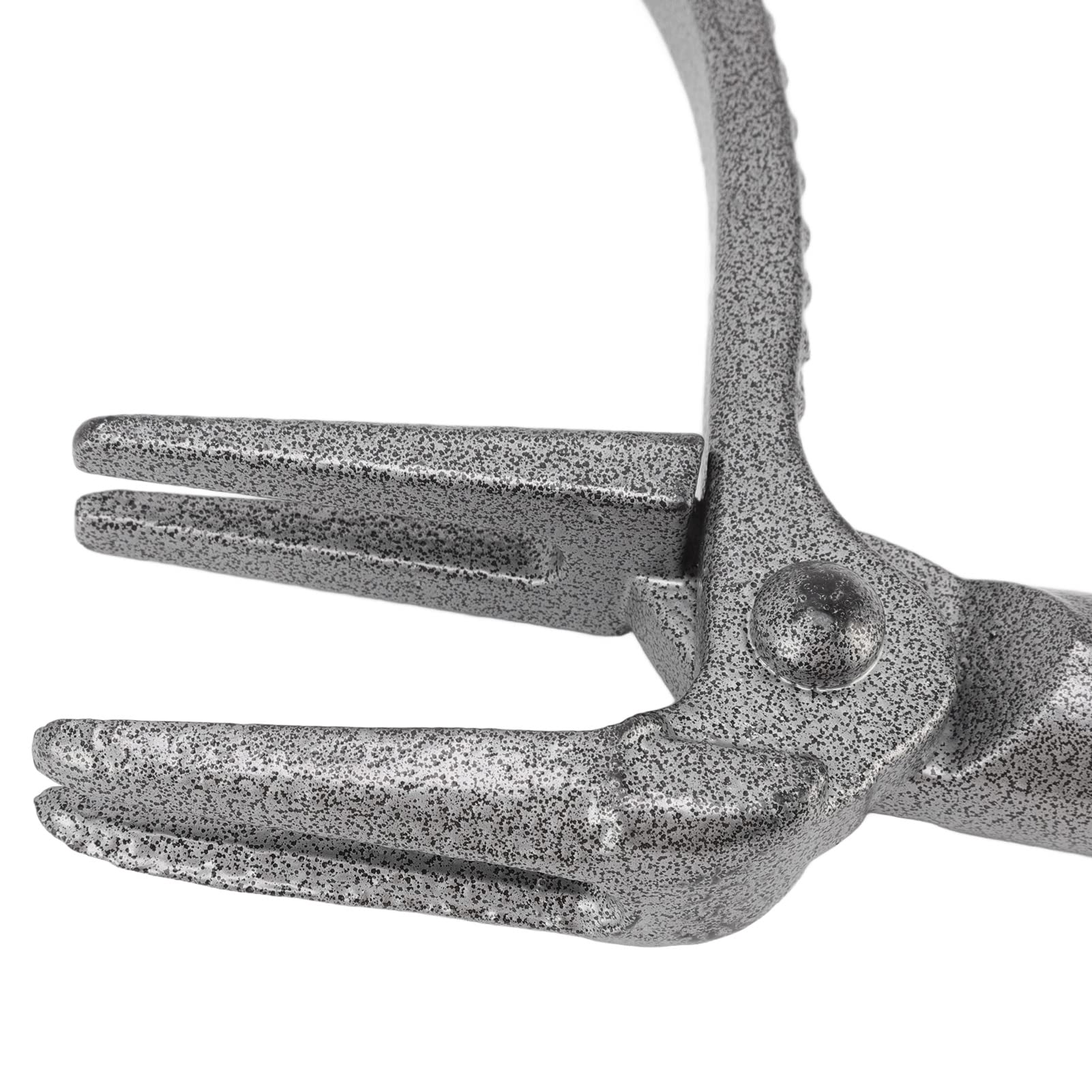 Iron Weed Puller Tool - Long Handle Steel Root Remover for Gardening & Lawn Care