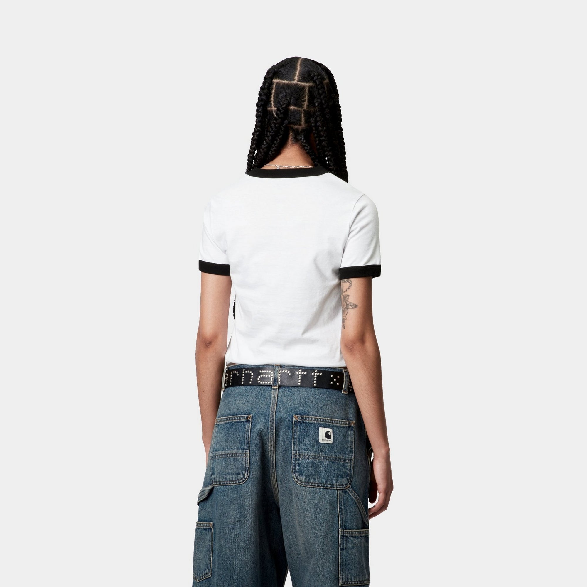 Women's 'I'll Be There' T-Shirt - Soft Cotton White Tee for Casual Wear, Outings & Everyday Comfort | Trendy & Comfortable