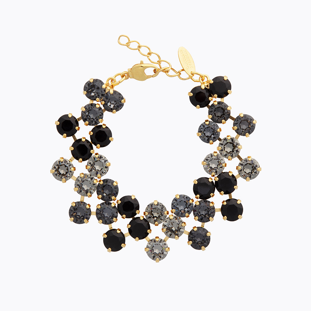 Livia Bracelet - Stylish Black Adjustable Wristband for Women | Perfect for Daily Wear, Gifts & Fashion Accessories