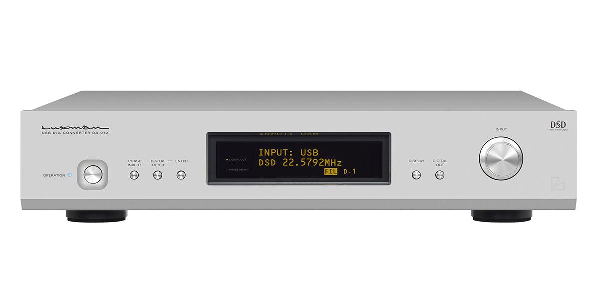 Luxman DA-07X High-End USB DAC Digital-to-Analog Converter - Audiophile Grade for Home Audio & Studio Recording