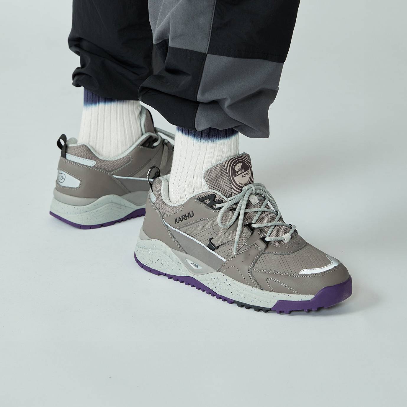 KARHU X NORBIT FUSION XC Running Shoes - Brushed Nickel Color for Men & Women | Trail Running, Hiking & Outdoor Adventures