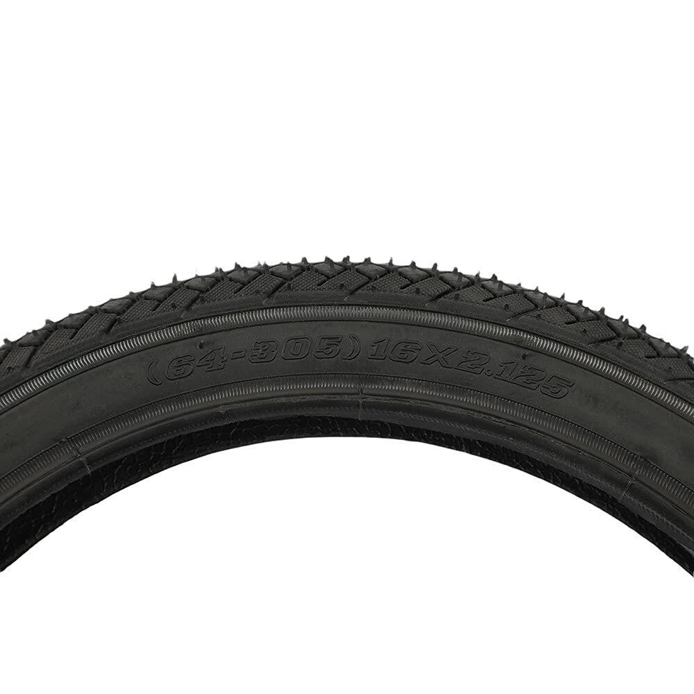 Premium Bike Tires for BMX, Folding, Road & Mountain Bikes - 12/14/16/18/20 x 2.125 Inches - Durable All-Terrain Bicycle Tires for Kids & Adults - Perfect for Commuting, Off-Road Adventures & Daily Cycling