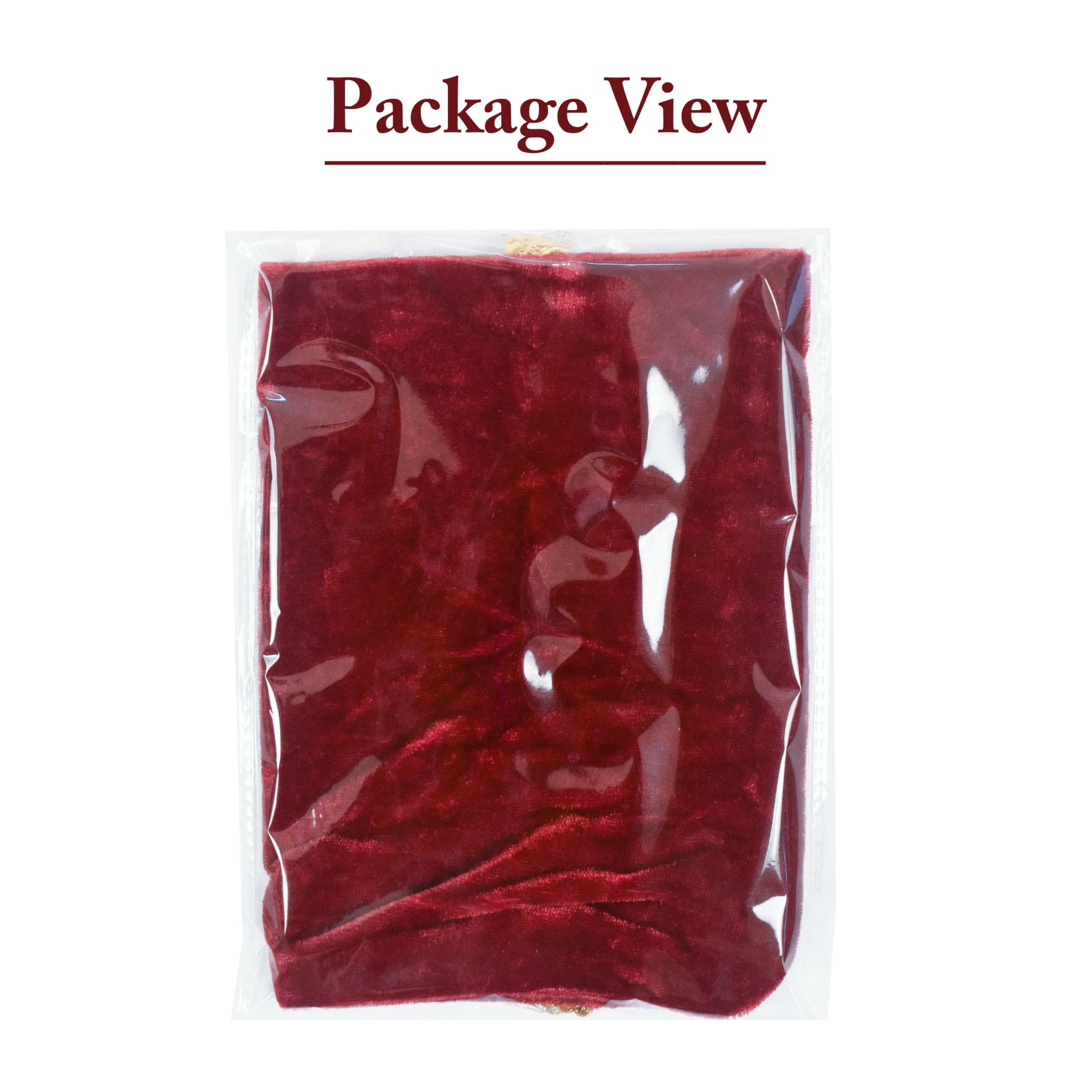 10 Pack Velvet Potli Bags for Wedding Return Gifts - 7x9 Inch Maroon Jewelry Pouch, Dry Fruit Gift Bags, Women's Accessory Handbag - Perfect for Bridal Shower, Mehndi & Anniversary Celebrations