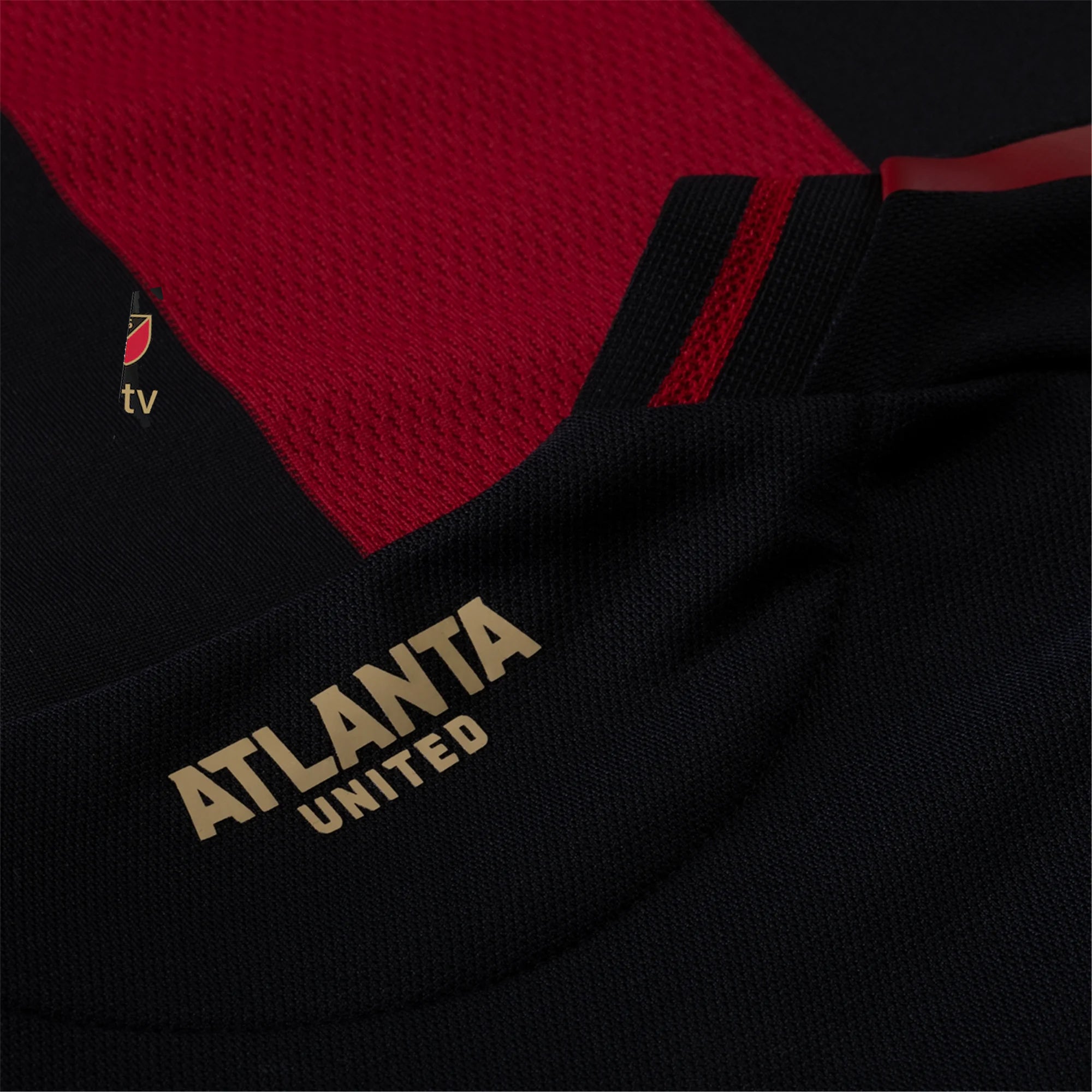 Adidas Mateusz Klich Atlanta United Authentic Home Jersey with MLS Patches 2025-2026 - Red & Black Soccer Shirt for Fans & Game Day Wear