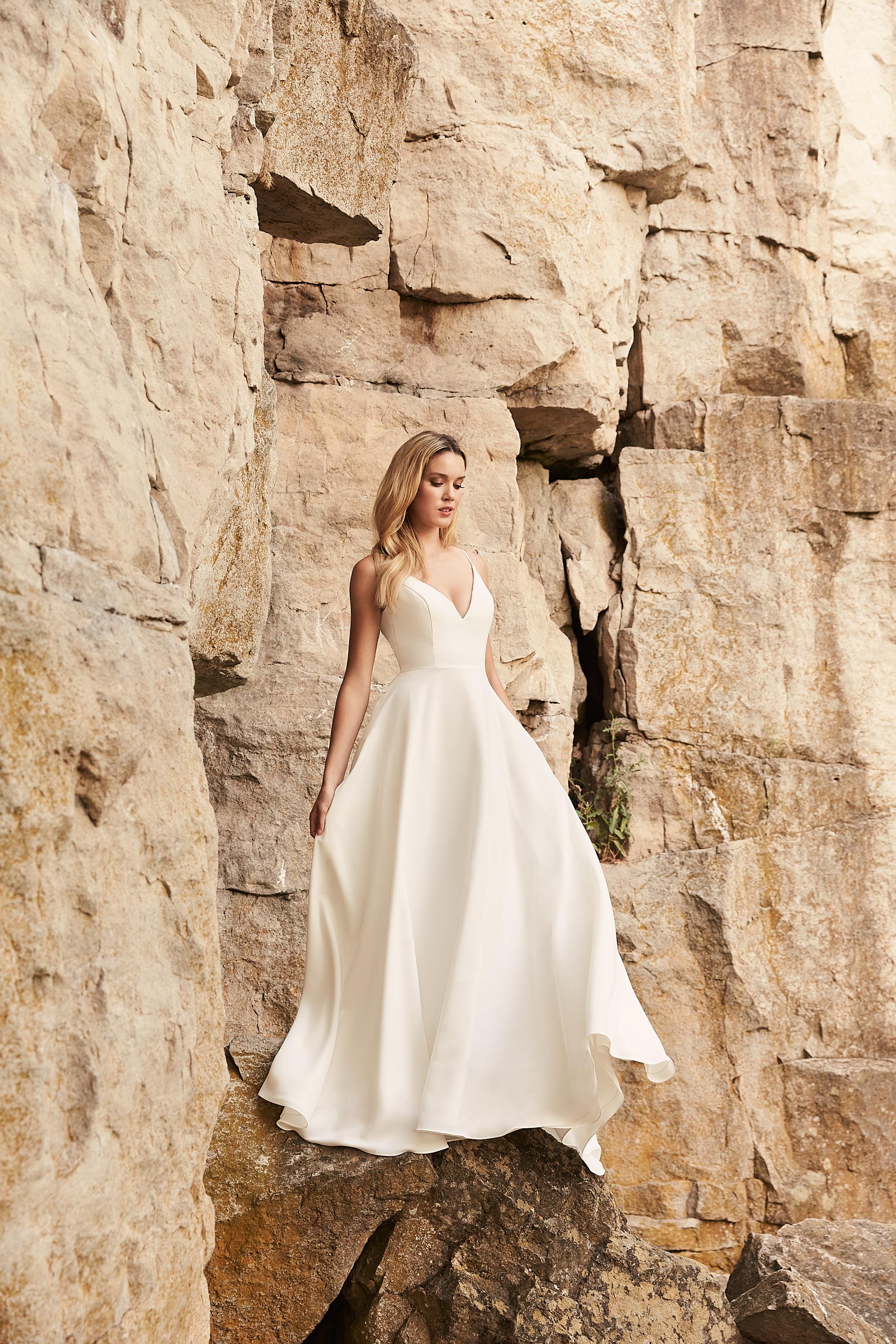 Mikaella 2327 Elegant Evening Gown for Women - Formal Prom, Wedding, and Special Occasion Dresses