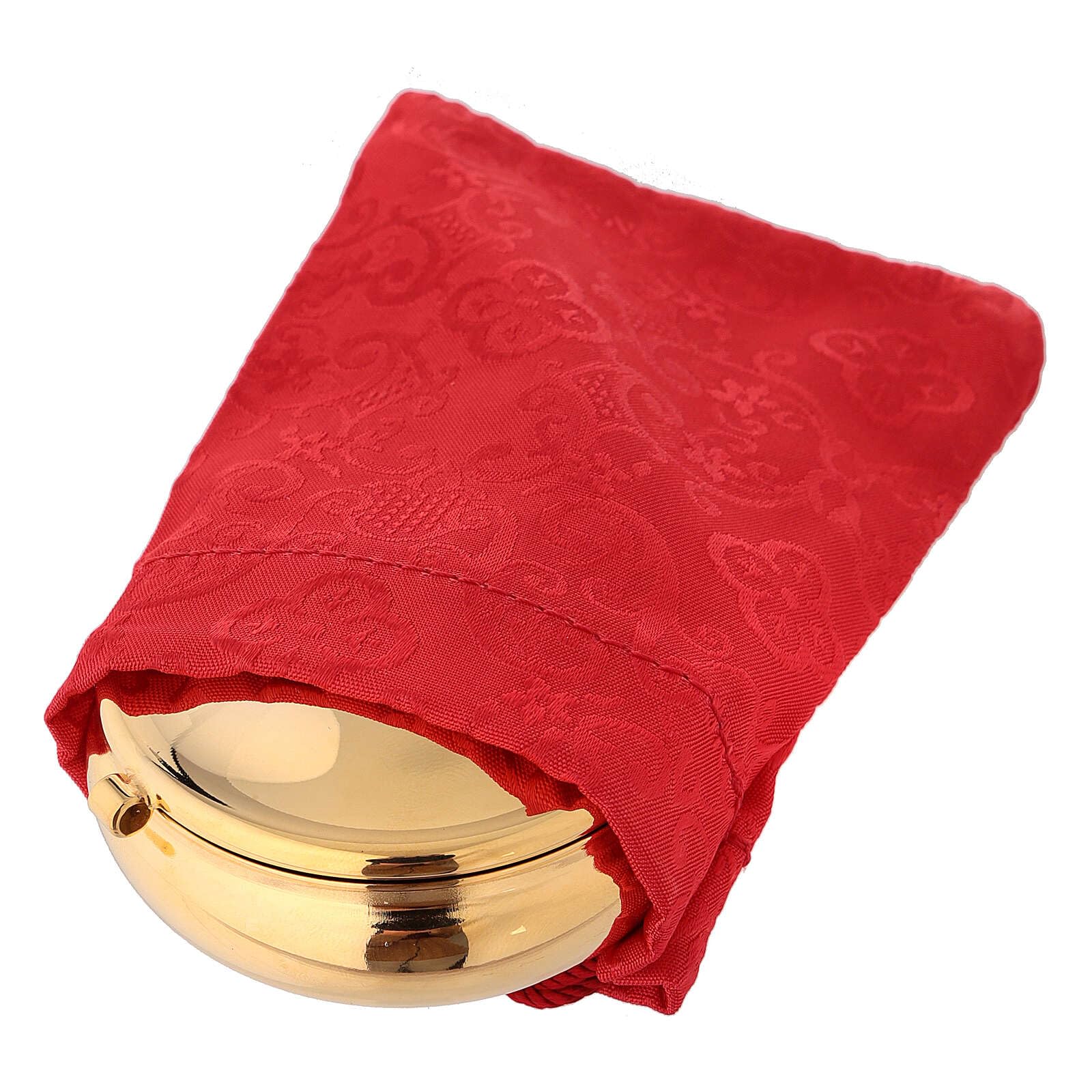 PYX with Red Stone and Red Bag - Elegant Jewelry for Women, Perfect for Parties, Weddings & Special Occasions