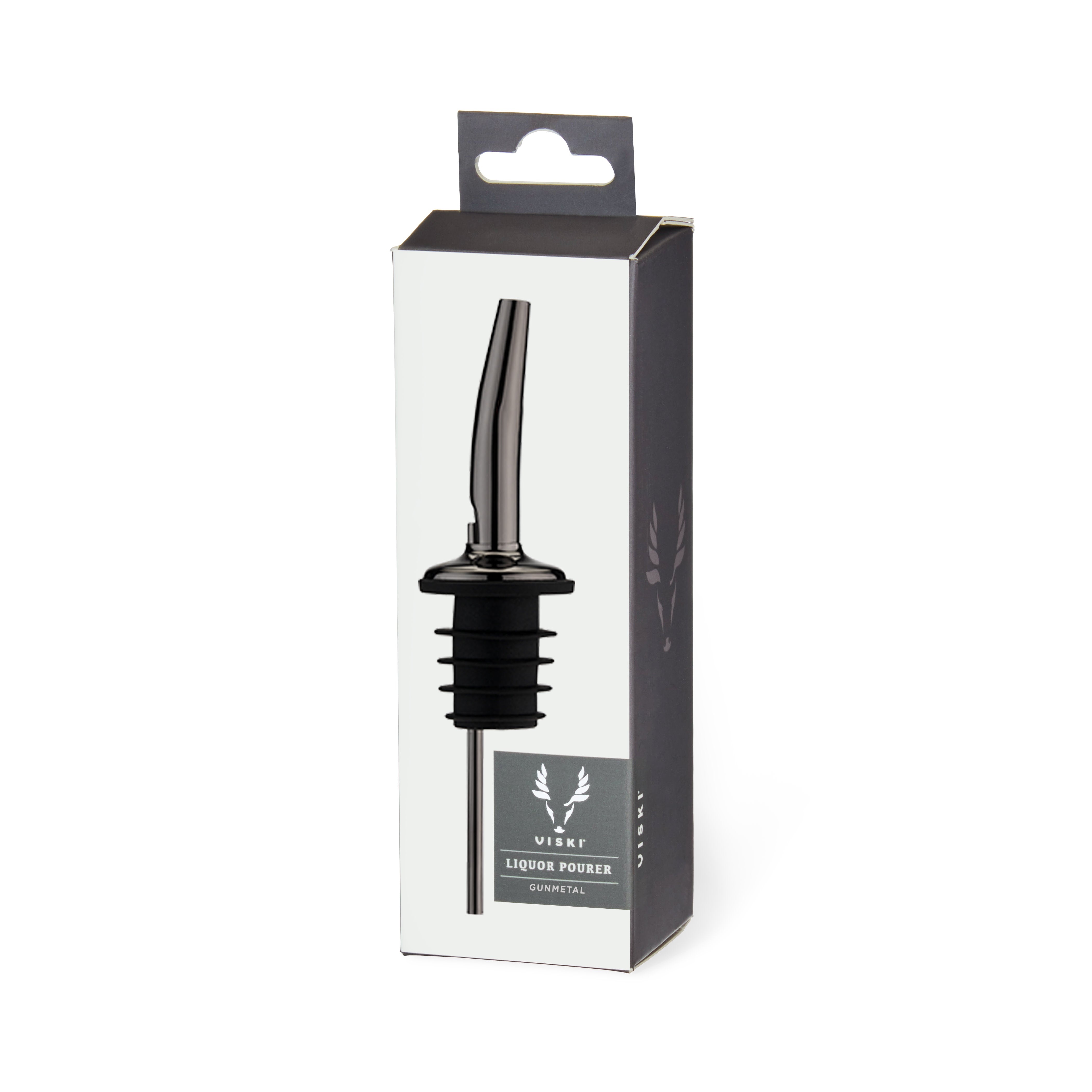 Premium Liquor Pourer with Drip-Free Spout - Fast & Smooth Alcohol Dispenser for Whiskey, Vodka, Tequila & More - Perfect for Home Bars, Parties & Restaurants