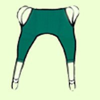 Hoyer Padded U-Sling with Head Support - Medium Size Patient Lift Sling for Safe Transfer - Ideal for Home Care, Hospitals, and Mobility Assistance